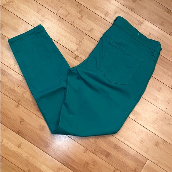 Old Navy Pants - Old Navy “The Rock Star” Jegging Sz 14 (Green)